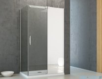 Radaway Espera KDJ Mirror kabina prysznicowa 100x90 prawa szkło przejrzyste 380495-01R/380230-71R/380149-01L
