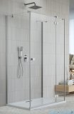 Radaway Essenza Brushed Nickel Kdj+S kabina 90x80x90cm prawa szczotkowany nikiel 1384050-01-01/1385021-91-01R/1384050-01-01