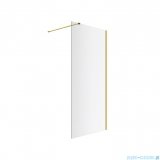 Excellent Vidoq Walk-in ścianka prysznicowa prosta 90x200 cm, złoto szczotkowane KAEX.1506.900.LP.GB