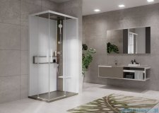 Novellini Glax 2 2.0 kabina z hydromasażem hydro plus 100x80 prawa corda G22A108DM1L-1TU