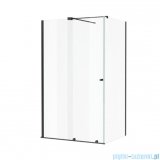 Excellent Ortigo kabina prostokątna 120x100 cm przejrzysta czarny mat KAEX.5016.K.1200.1000.BL