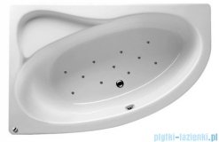 Riho Lyra wanna asymetryczna prawa 153x100 z hydromasażem Hit Aero11 BA67H1