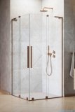 Radaway Furo SL Brushed Copper KDD kabina 90x110cm szczotkowany miedź 10305090-93-01L/10305110-93-01R