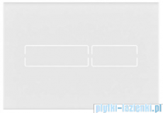 Tece Lux Mini przycisk spłukujący szkło białe 9.240.960