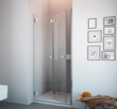Radaway Carena DWB Drzwi prysznicowe 90 lewe szkło brązowe + brodzik Delos C + Syfon 34502-01-08NL