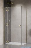 Radaway Essenza 8 Brushed Gold Kdj kabina 90x110cm lewa szczotkowane złoto 10480612-01-01L/10470237-99-01L/10113110-01-01