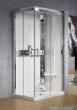 Novellini Glax 3 kabina prysznicowa standard 100x70 prawa srebrny GL3A197DM-1B