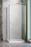 Radaway Nes Kdj I Brushed Gold kabina 80x75cm prawa szczotkowane złoto 10022080-99-01R/10039075-01-01