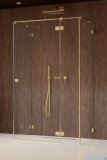 Radaway Essenza Pro Brushed Gold Kdj+S kabina 70x120x70cm prawa szczotkowane złoto 10097312-99-01R/10098070-01-01/10098070-01-01
