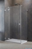 Radaway Essenza Pro Brushed Nickel Kdj kabina 100x70cm lewa szczotkowany nikiel 10097100-91-01L/10098070-01-01