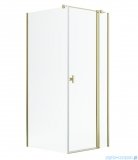 Radaway Nes Kdj II Gold kabina 90x100cm prawa złoty połysk 10032090-09-01R/10039100-01-01