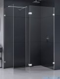New Trendy Eventa kabina walk-in 70x90x200 cm z dodatkową ścianką przejrzyste EXK-4664/EXK-4644