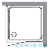 Kerasan Kabina kwadratowa lewa, szkło dekoracyjne przejrzyste profile złote 100x100 Retro 9150N1