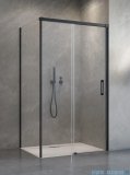 Radaway Idea Black Kds kabina prysznicowa 110x70 prawa czarny mat/szkło przejrzyste 10115110-54-01R/10117070-01-01