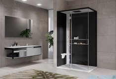 Novellini Glax 2 2.0 kabina masażowo-parowa 120x90 lewa biała G222P290ST5-1UH