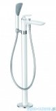 Kludi BALANCE WHITE bateria wannowo-natryskowa biały/chrom wolnostojąca 525909175