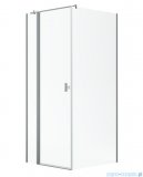 Radaway Nes Kdj II Brushed Nickel kabina 110x70cm lewa szczotkowany nikiel 10032110-91-01L/10039070-01-01