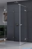 New Trendy Eventa kabina prysznicowa przyścienna z drzwiami bocznymi 80x90x200 cm przejrzyste prawa EXK-4602