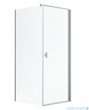 Radaway Nes Kdj I Brushed Nickel kabina 90x100cm prawa szczotkowany nikiel 10022090-91-01R/10039100-01-01