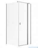 Radaway Nes Kdj II Brushed Nickel kabina 110x80cm prawa szczotkowany nikiel 10032110-91-01R/10039080-01-01