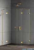 New Trendy Eventa Gold Shine kabina prysznicowa prostokątna 150x90x200 cm lewa przejrzyste Złoty połysk EXK-4784