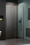 Radaway Furo Brushed GunMetal DWJ drzwi prysznicowe 150cm prawe szczotkowany grafit 10107772-92-01R/10110730-01-01