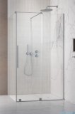 Radaway Furo Kdj Brushed Nickel kabina 120x75cm prawa szczotkowany nikiel 10104622-91-01R/10110580-01-01/10113075-01-01