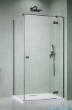 Radaway Essenza 8 Brushed GunMetal Kdj kabina 110x120cm prawa szczotkowany grafit 10480712-01-01R/10470337-92-01R/10113120-01-01