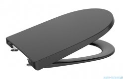 Roca Ona deska Compacto Czarny Mat SUPRALIT® A801E22081
