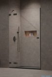 Radaway Essenza Pro Brushed GunMetal Dwj drzwi wnękowe 130cm lewe szczotkowany grafit 10099130-92-01L