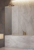 Radaway Modo SL Gold PNJ II parawan nawannowy 70cm lewy złoty połysk/przejrzyste 10316070-09-01L