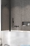 Radaway Nes 8 Black PND II parawan nawannowy 100cm lewy czarny mat/przejrzyste 10088100-54-01L