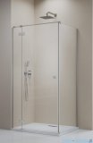 Radaway Essenza Kdj Brushed Nickel kabina 120x70cm lewa szczotkowany nikiel 1385042-91-01L/1384048-01-01