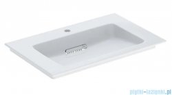 Geberit One CleanDrain Umywalka prostokątna z otworem na baterię 75x48cm KeraTect 505.004.00.1