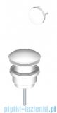 Riho Livit Glaze Top korek umywalkowy klik-klak + nakładka na przelew ceramiczny biały F93024