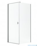 Radaway Nes Kdj I Brushed Nickel kabina 100x70cm lewa szczotkowany nikiel 10022100-91-01L/10039070-01-01