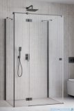 Radaway Essenza Brushed GunMetal Kdj+S kabina 90x110x90cm lewa szczotkowany grafit 1384050-01-01/1385023-92-01L/1384050-01-01