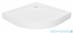 New Trendy Mild Brodzik akrylowy półokrągły 90x90x11,5 cm biały B-0601