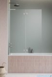 Radaway Essenza 8 SL Brushed Nickel PND II parawan nawannowy 100cm lewy szczotkowany nikiel/przejrzyste 10500100-91-01L