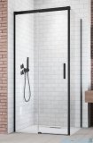 Radaway Idea Black Kdj ścianka boczna 75cm prawa czarny mat/szkło przejrzyste 387049-54-01R