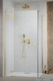 Radaway Essenza 8 Gold Kdj kabina 80x70cm lewa złoty połysk/szkło przejrzyste 10480512-01-01L/10470237-09-01L/10113070-01-01