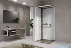 Novellini Glax 2 2.0 kabina z hydromasażem 80x80 lewa corda G22GF89ST1-1TU