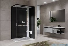Novellini Glax 2 2.0 kabina masażowo-parowa 120x90 prawa biała  G222P290DT5-1UH