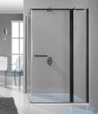 Sanplast Prestige III KNDJ2/PRIII kabina prostokątna 70x110x198 cm czarny matowy 600-073-0210-59-401