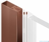 New Trendy Eventa Copper Shine profil poszerzający do drzwi wnękowych 10 mm miedź połysk PP-0033