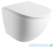 Omnires Ottawa Comfort miska WC wisząca + deska wolnoopadająca biały mat OTTAWACMWBM