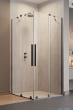 Radaway Furo  Brushed GunMetal KDD kabina 110x100cm szczotkowany grafit 10105110-92-01L/10105100-92-01R
