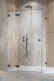 Radaway Essenza Pro  Brushed GunMetal Kdj kabina 100x110cm lewa szczotkowany grafit 10097100-92-01L/10098110-01-01