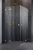 Radaway Essenza Pro Brushed Gold Kdd kabina 100x90cm szczotkowane złoto 10096100-99-01L/10096090-99-01R