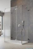 Radaway Essenza Pro Brushed Nickel Kdj+S kabina 90x120x90cm prawa szczotkowany nikiel 10097312-91-01R/10098090-01-01/10098090-01-01